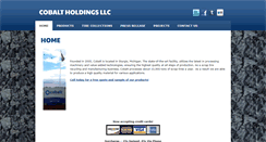 Desktop Screenshot of cobaltrubber.com